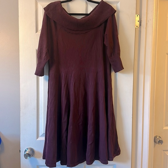 Torrid Sweater Dress Midi - Picture 1 of 7